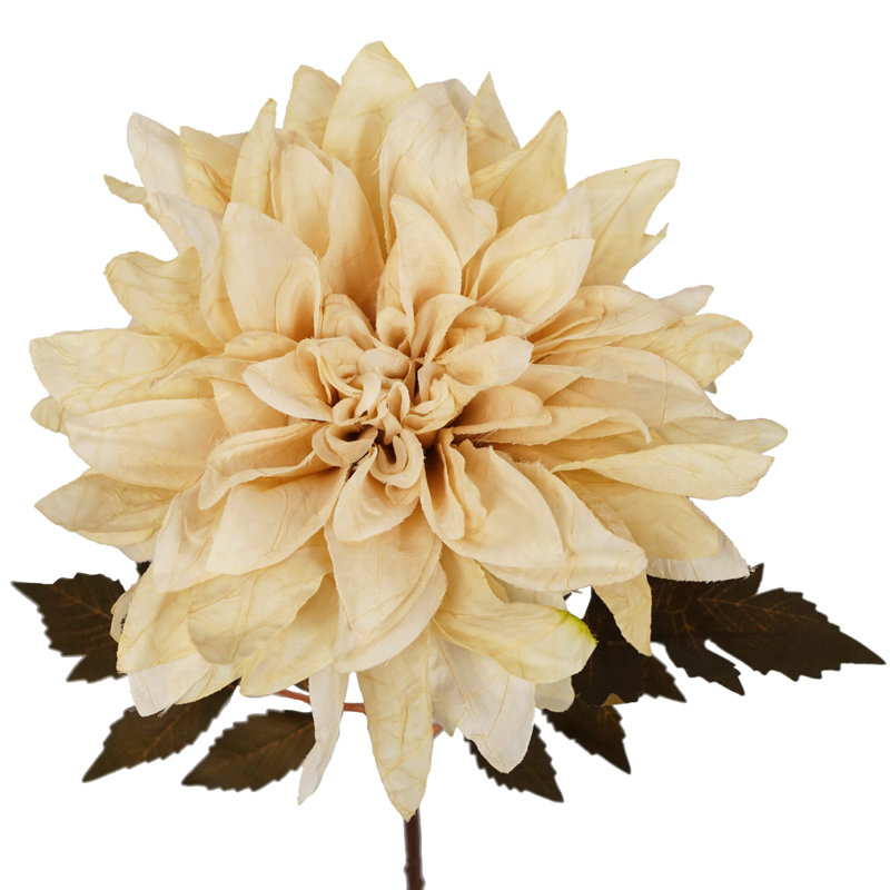 Plastic, Silk Artificial Arrangement, Cream