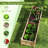Wooden Raised Garden Bed Outdoor Rectangular Planter Box Whth Drainage Holes, Natural
