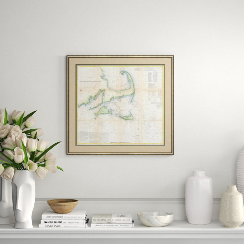 Coast Survey Map, 1857 Giclee Print by Robert Brandard