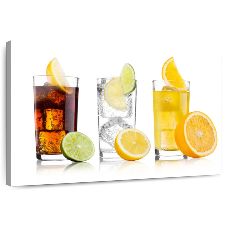 Yarlin Variety Of Drinks, 20" H x 30" W