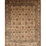 Golden Age Hand Knotted Wool Area Rug