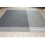 Tapis gris anthracite en laine et en coton tissé à plat Shenae-783770641