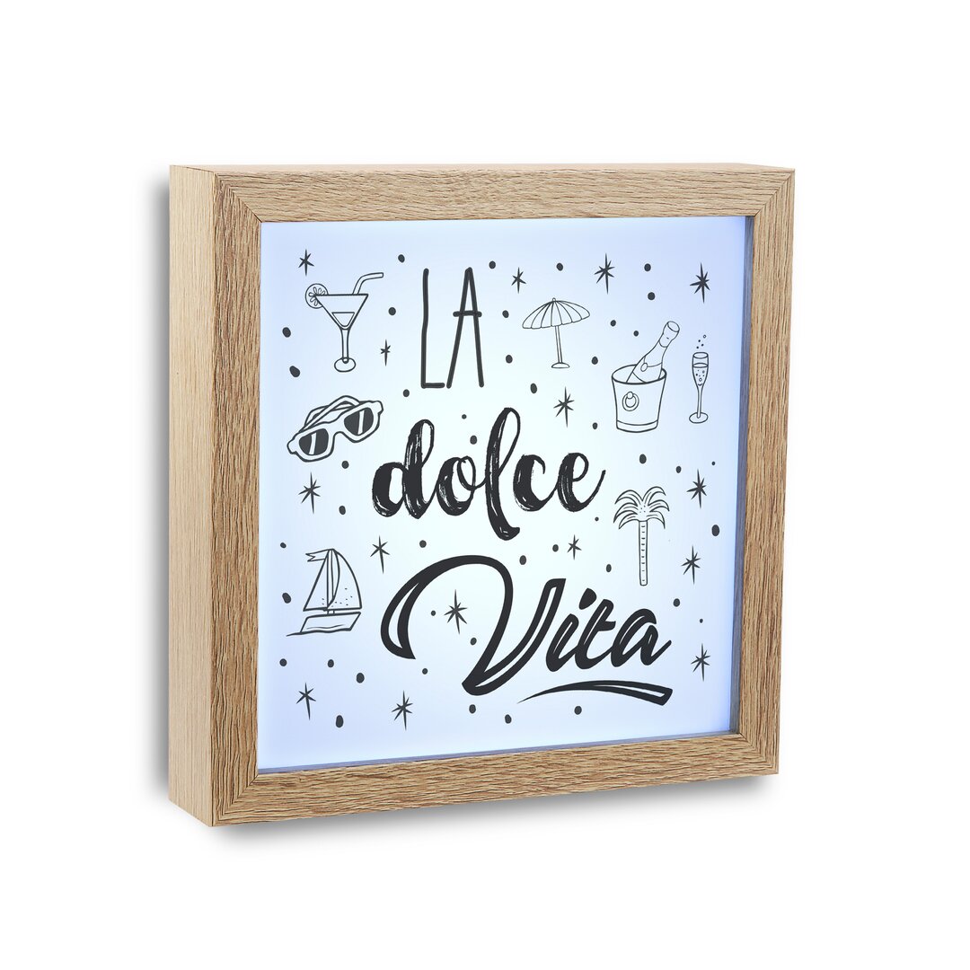 Wanddekoration La Dolce Vita