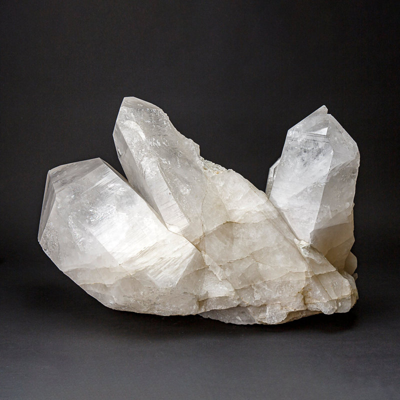 Quartz Crystal Hand Painted Decorative Object