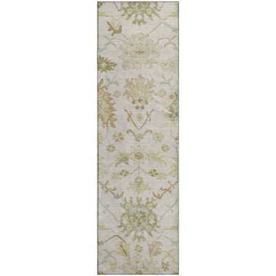 Premium Machine Washable Gurubaksh AMF1150 Global Rug