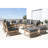 Paulet 11 Piece Seating Group With Sunbrella Cushion Covers-1239733313