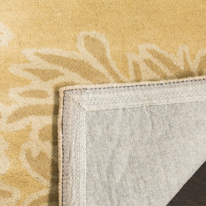 Coreatha Martha Stewart Hand Tufted Wool Floral Rug, Rectangle 9' x 12'