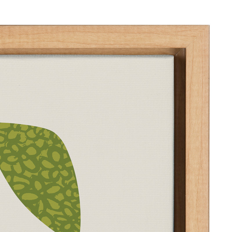 Mid Century Modern Koala Abstract Canvas Print, 26.69" x 21.63"
