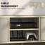 HOMCOM TV Cabinet Stand Unit for Up to 50-Inch Flat-Screen TVs Natural
