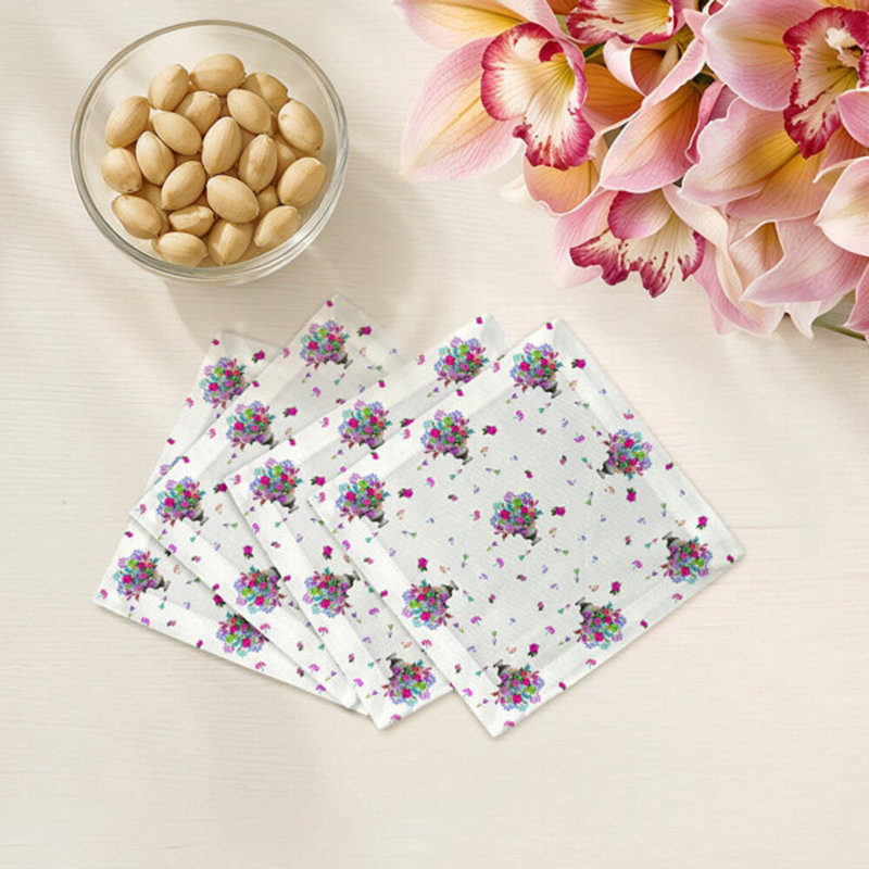 Cotton Blend Square Napkins