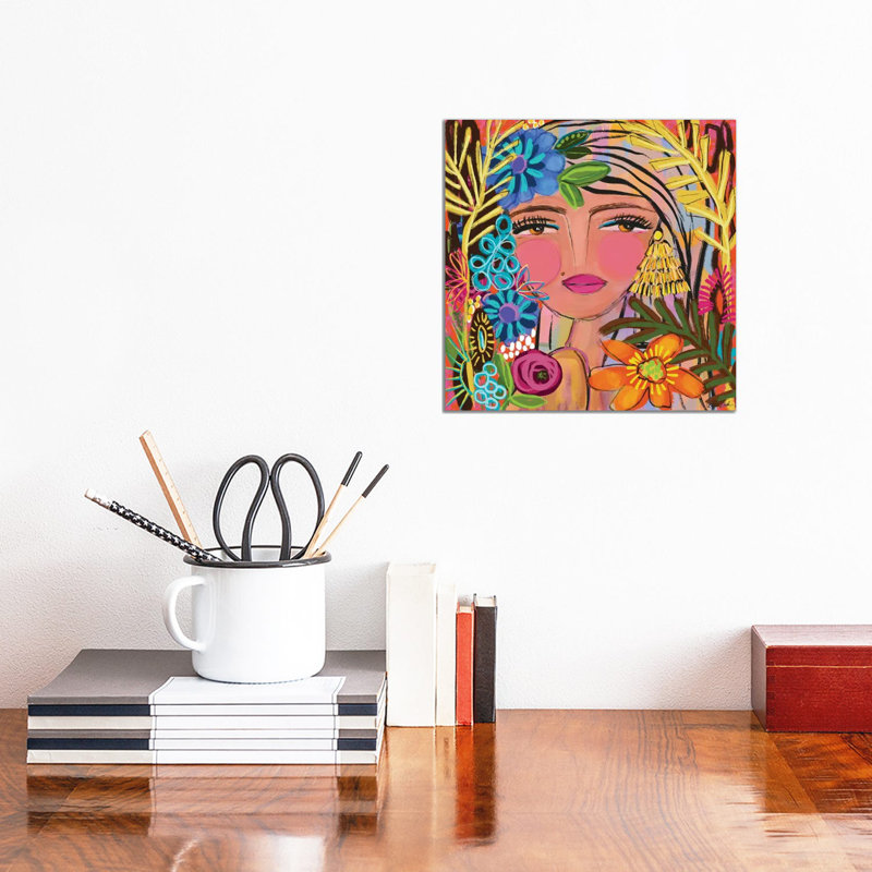 Untamed Beauty by Brenda Bush - Gallery-Wrapped Canvas Giclée on Canvas, No Frame, 30.48 cm H x 30.48 cm W