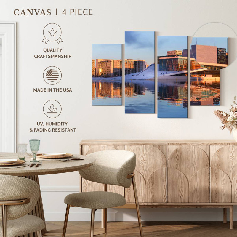 Lilie Oslo Opera House, 27" H x 43" W