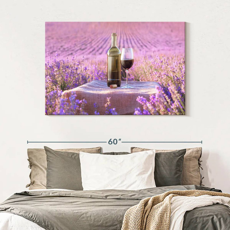 Yarlin Wine Romance, 32" H x 48" W