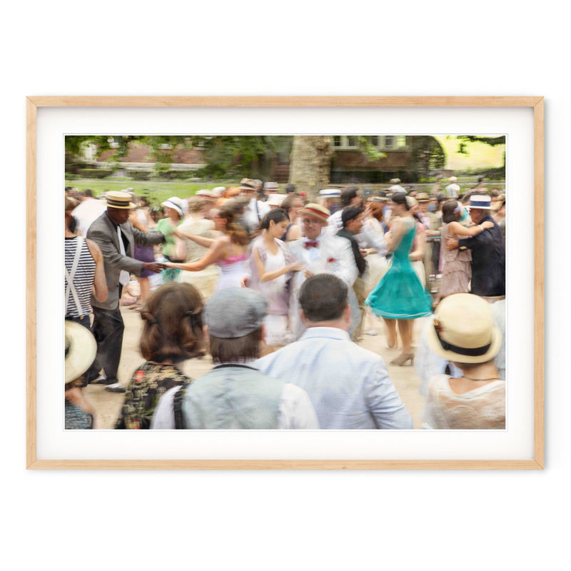 Roaring 20S Party - Photographie de cadre photo sur papier, H 28,5 po x l 40 po, Encadré naturel