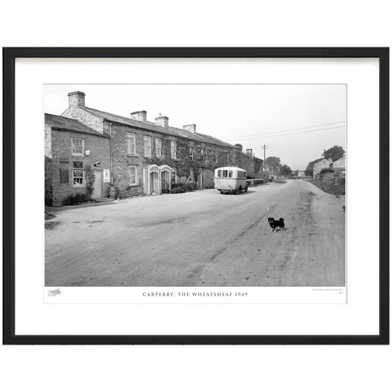 Carperby, The Wheatsheaf 1929 - Single Picture Frame Print, 45cm H x 60cm W x 2.3cm D