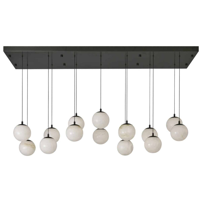 Keshun Dimmable LED Rectangle Chandelier