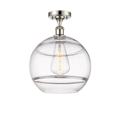Plafonnier semi-encastré 1 lumière Ballston - Adrieanna