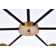 Caisha 6 - Light Dimmable Sputnik Modern Linear Chandelier