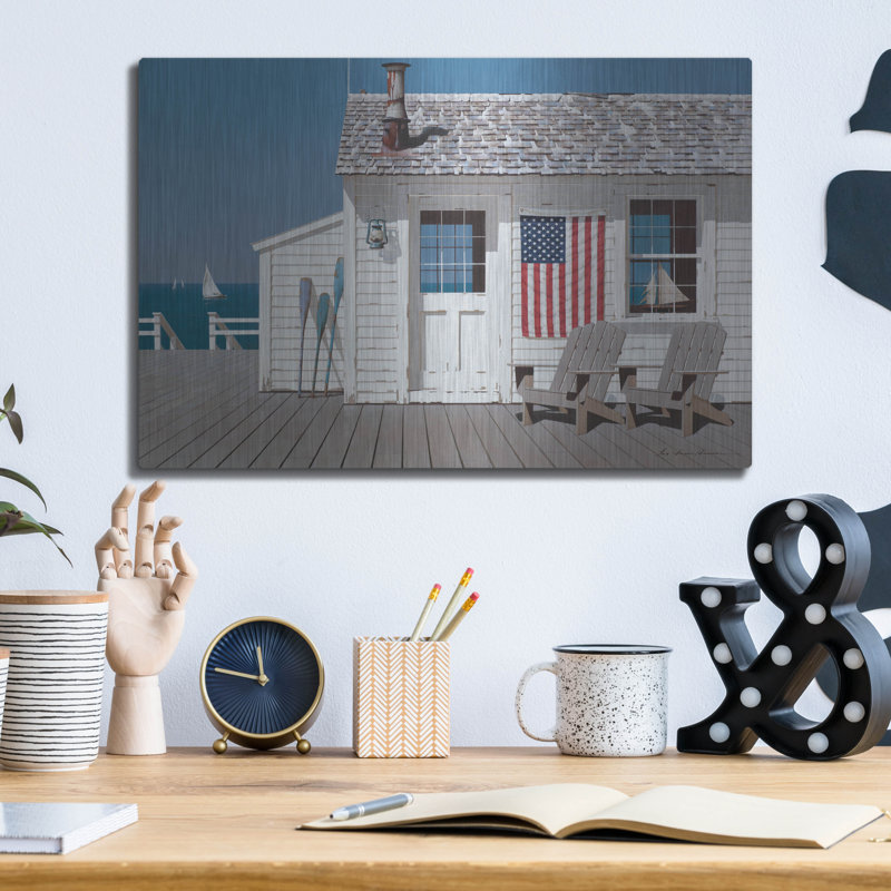 «Beach House 1» par Zhen-Huan Lu, H 12 po x l 16 po