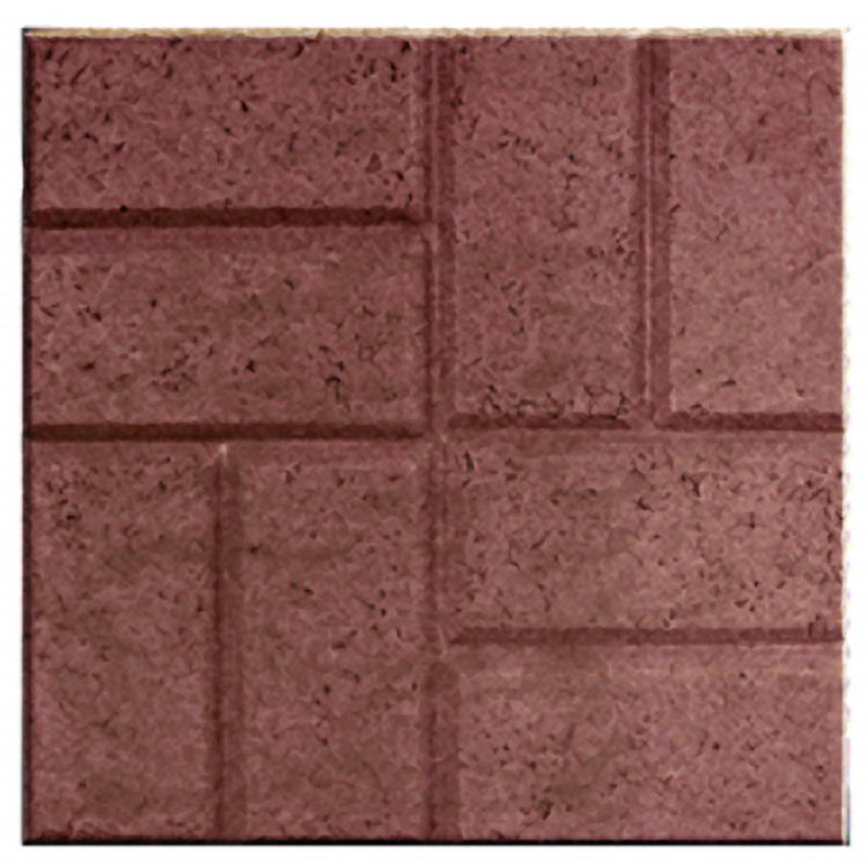 16'' x 16'' Paving Stone, Red Brick