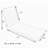 Outdoor 3'' Chaise Lounge Seat / Back Cushion-70178249-70178240