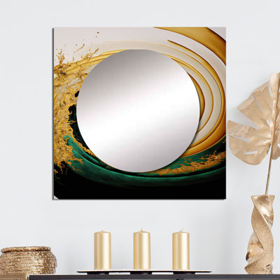 Gherghi - miroir carré moderne pour décoration murale