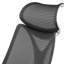Sabrina Polyester Blend Office Chair with Headrest-1500613789