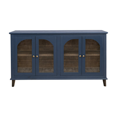 70.75" Wide Solid Wood Sideboard