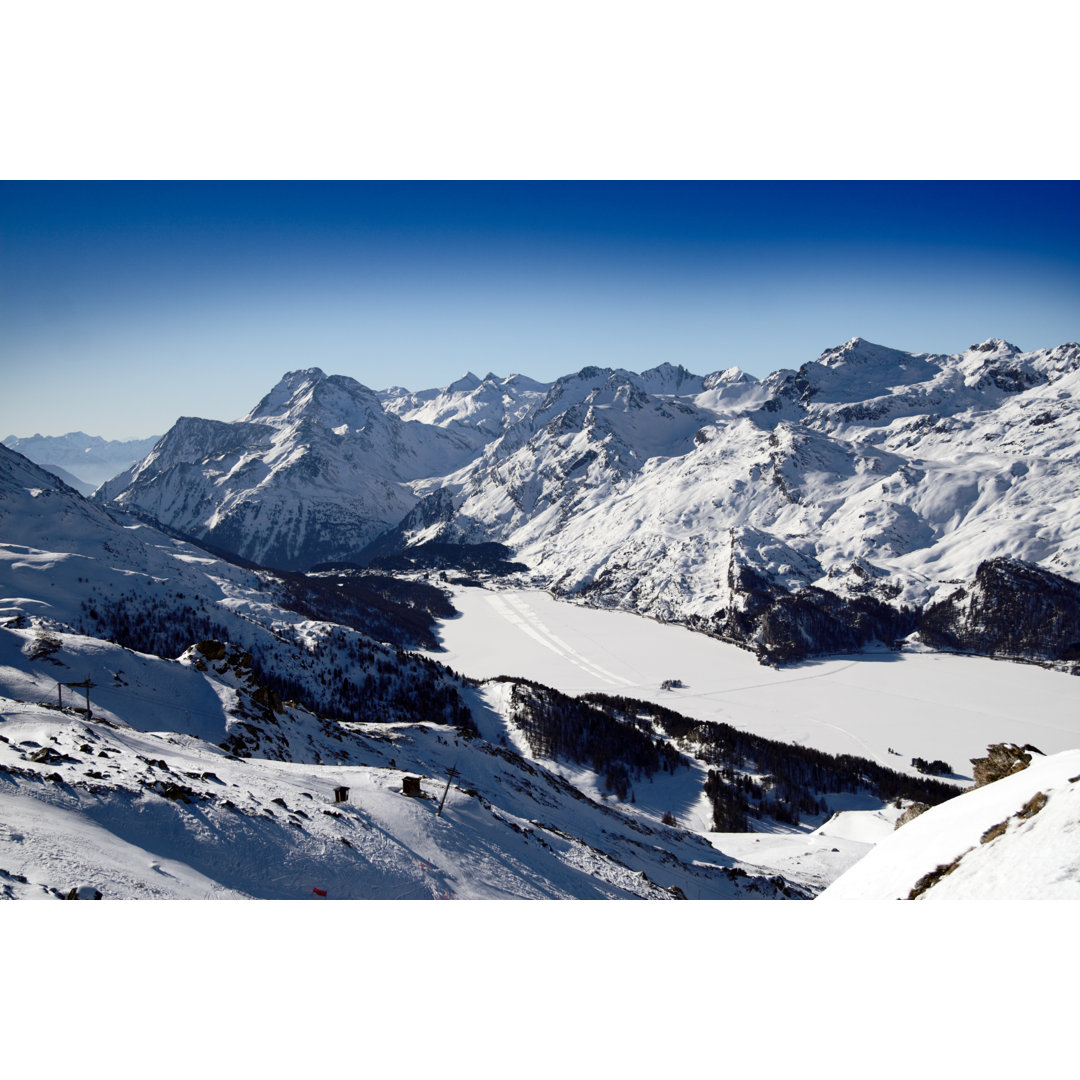 Alpenpanorama von Zbindere - Druck