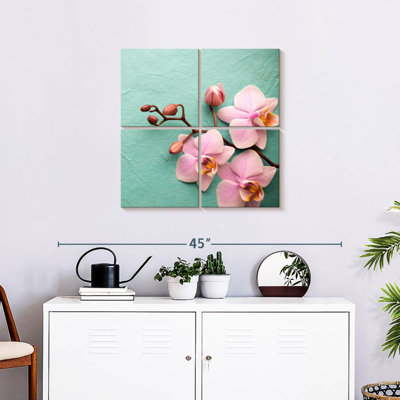 Orchidées rose pâle