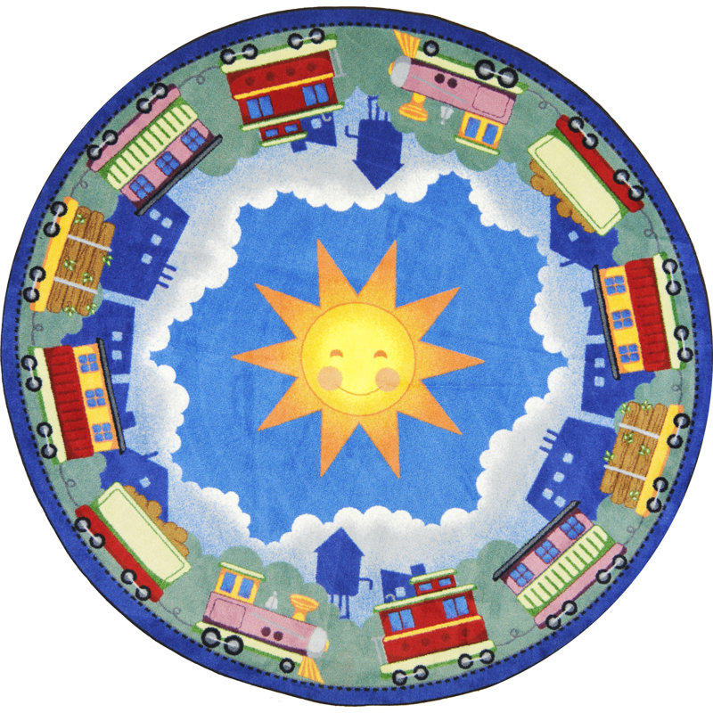 Tapis Just for Kids In Entraînement, Ovale 7 pi 8 po x 10 pi 9 po