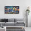 «Chicago - Peinture futuriste» par Rey Klimt, art mural acrylique-379237870