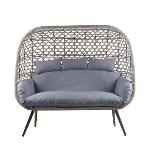 66.1'' Wide Patio Sofa with Cushions