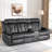 Prarthana 92.9" Upholstered Power Reclining Sofa-200502303
