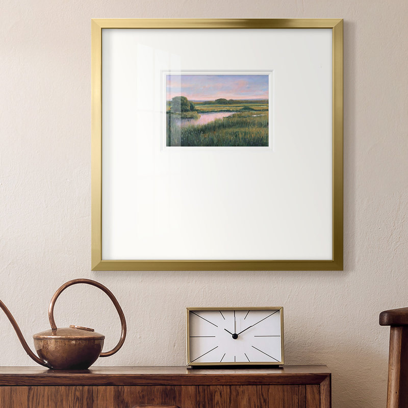Spring Marsh I, impression sur papier, H 21 po x l 21 po x P 1,25 po
