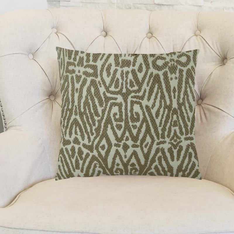 Coussin fait main Trendy Look, H 26 po x l 26 po, Carré