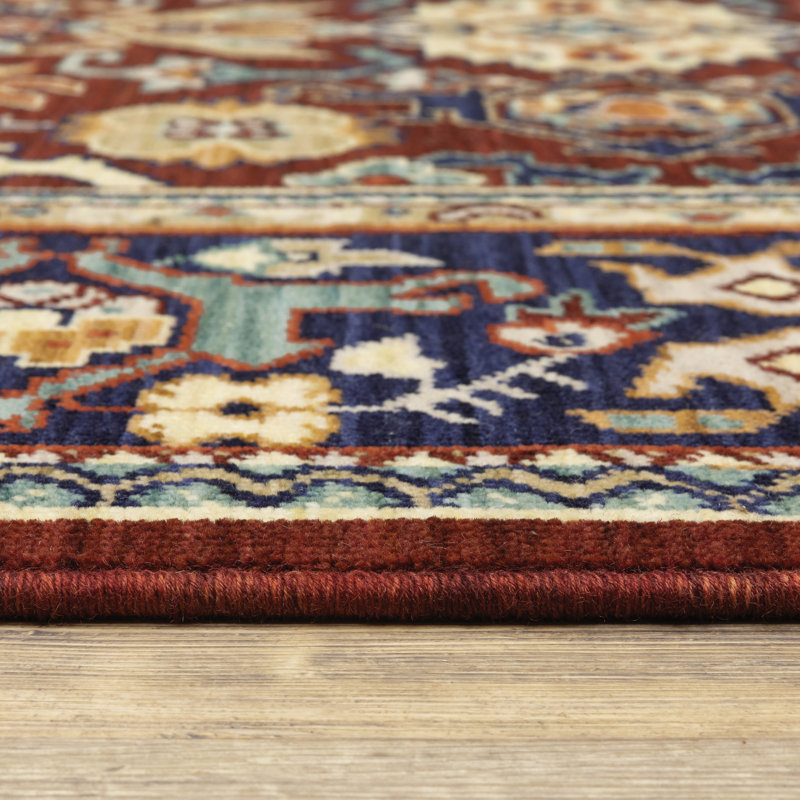 Oaklynn Performance Oriental Indoor Rug, Runner 2'6" x 12'