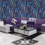 Papier peint art déco abstrait Blaze