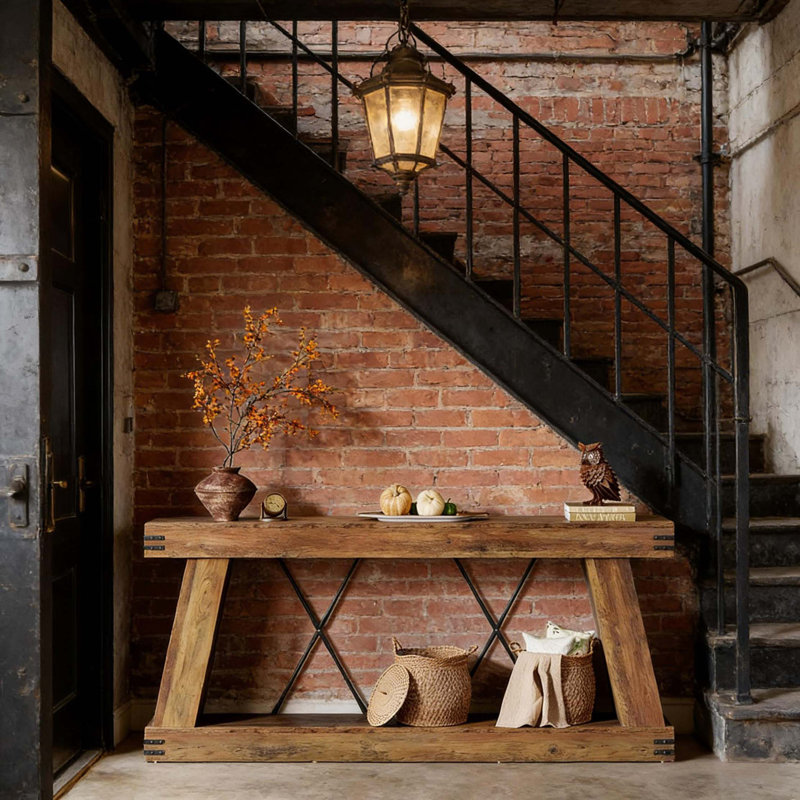 Two-Tier End Table,Unique Entryway Table,Functional Console Table