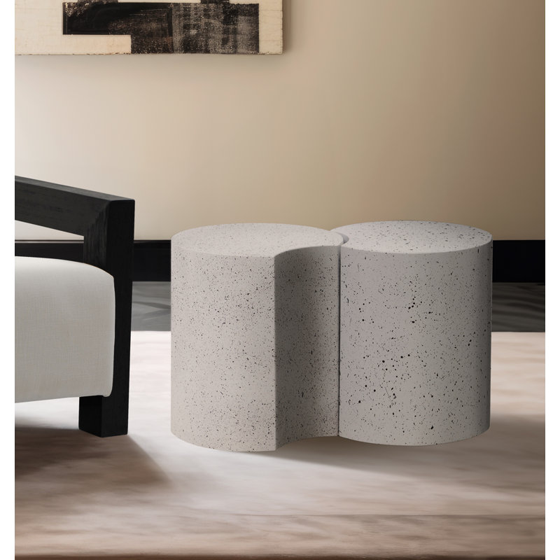 Ensemble de tables de bout Hylie, Blanc