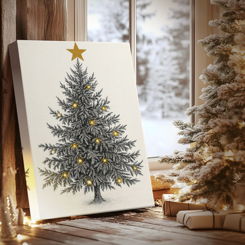 Toile tendue sur toile Snowige Whisper-Premium, H 36 po x l 24 po