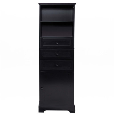 Tall Bathroom Storage Cabinet With Adjustable Shelf