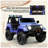 12v 2 Seater Kid’s Ride On Car, Kids' Battery Powered Electric Car W/parents Remote Control, Ride On Truck Toys W/3-point Safety Belt, 3 Speeds, Large Capacity Trunk, Spring Suspension, Multi Functions Dashboard-106436329