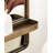 Shoults Metal Rectangle Mirror with Shelves-1614333359