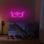 Bande lumineuse néon flexible, rose, 20,5 x 9,1 x 0,8 pouces | Étanche IP67, adaptateur d'alimentation 12 V inclus, système de suspension murale intégré | Idéal pour la décoration intérieure, les fêtes et les événements | Écoénergétique (22,7 watts)-1558274600