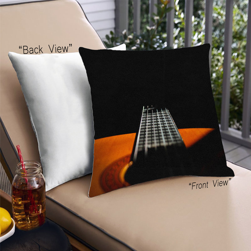 Coussin Music Music 61, Microsuède