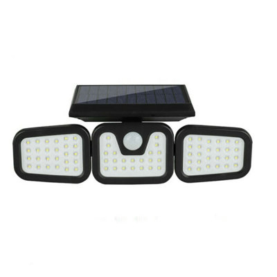 15-Watt LED Solar Power Dusk to Dawn Area Light  Motion Sensor