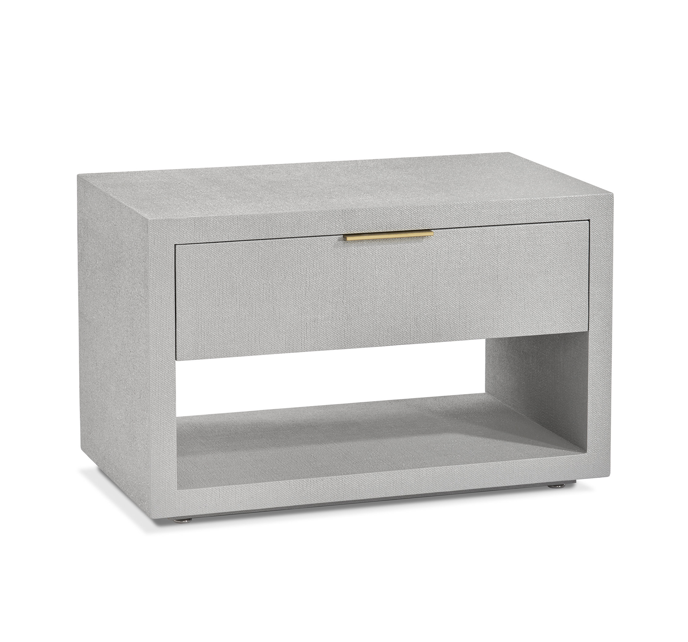 Montaigne 32'' W Nightstand - Faux Linen