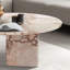 Table basse en marbre naturel rose, petite table, table de salon, pierre naturelle, marbre véritable, véritable marbre-938100830
