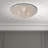 Java Crystal Flush Mount